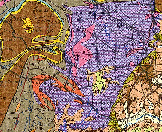 Baltimore County Geologic Map (1968)