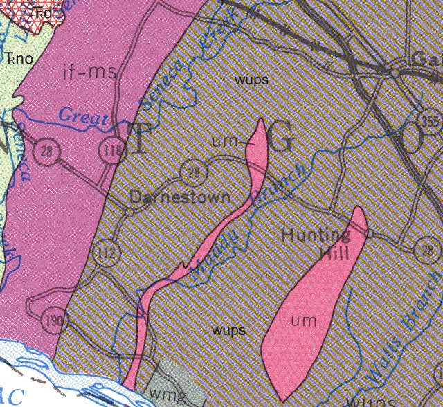 Montgomery Count Geology: Detail 7